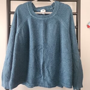 Old Navy Woven Sweater - Teal